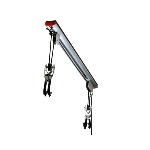 Leisure Sports Rail Mount Bike Hoist, Pulley and Strap System to Lift and Store Bicycles, Ladders 308339KPT - main